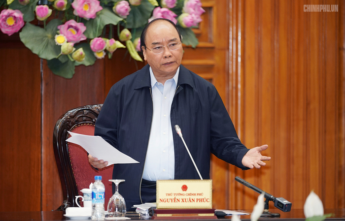Thủ tướng Nguyễn Xuân Phúc. Ảnh: VGP. 