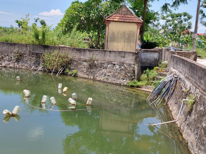 Giếng làng nguồn nước chủ đạo dùng trong sinh hoạt ở các xã chưa có nước máy