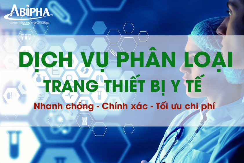 Phân loại trang thiết bị y tế