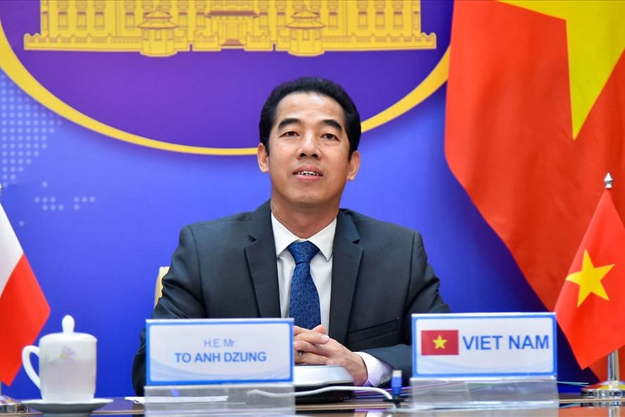 Thứ trưởng Ngoại giao Tô Anh Dũng. Ảnh: Bộ Ngoại giao