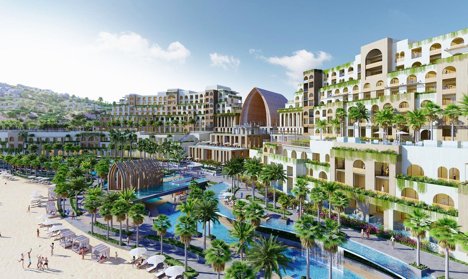 Mũi Dinh Ecopark do Công ty Tư vấn NDA Group (Cộng hoà Pháp) - đạt giải nhất tại cuộc thi kiến trúc quốc tế Cityscap năm 2019 tại Dubai - thiết kế. (Ảnh: Cafef.vn)
