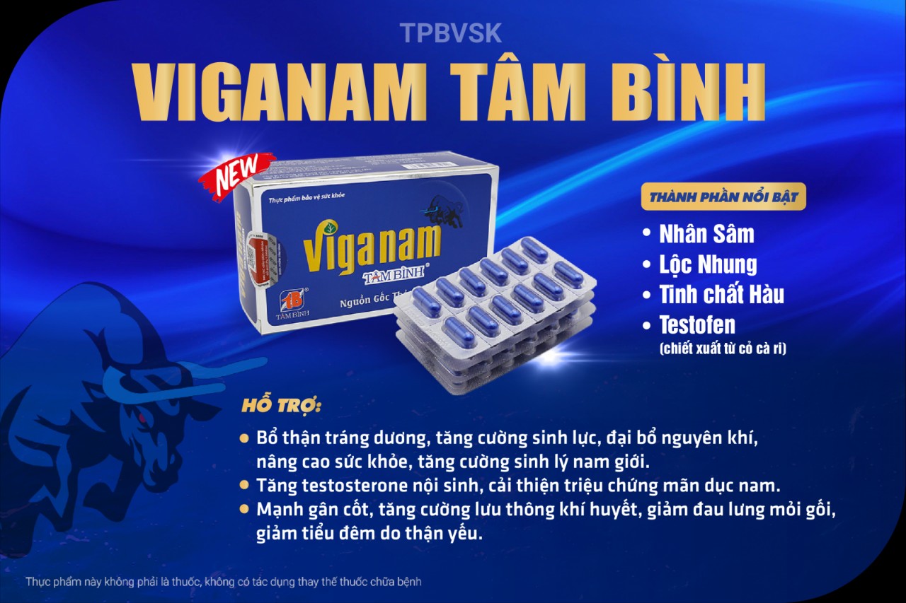 Website có tên “viganamtambinh.vn”, có đăng tải hàng loạt những nội dung thông tin có dấu hiệu vi phạm nghiêm trọng luật quảng cáo như “giúp bổ thận, giải quyết tình trạng yếu sinh lý tận gốc và triệt để” hay “tăng khả năng cương dương, cải thiện số lượng và số lượng tinh trùng,...”.