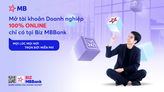 BIZ MBBank là nền tảng dịch vụ tài chính ngân hàng số thông minh nhằmmang lại trải nghiệm thuận tiện nhất cho khách hàng doanh nghiệp 