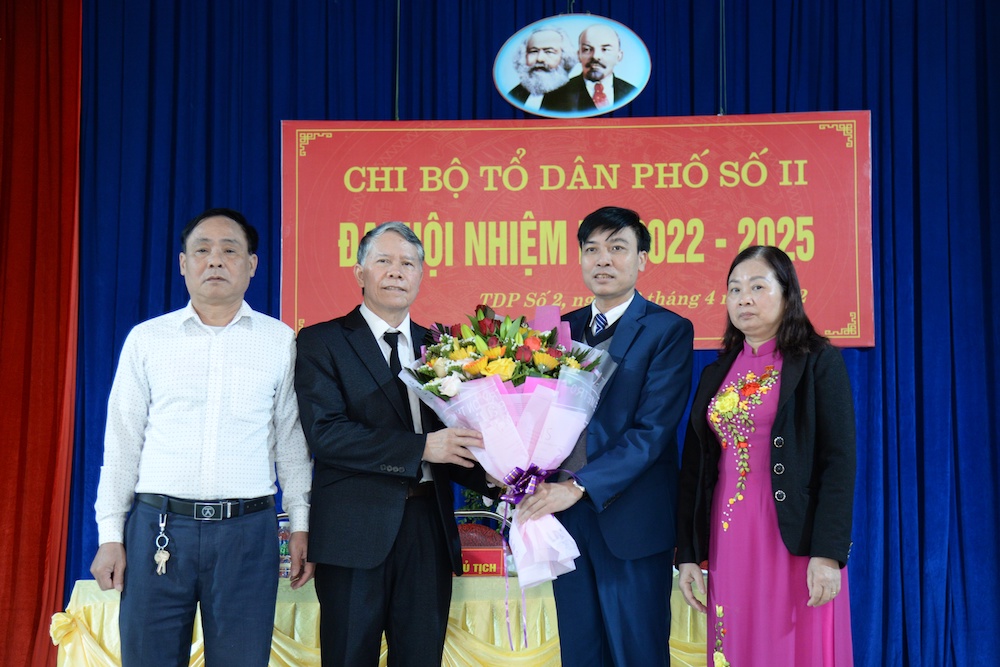 Ban chi ủy Tổ dân phố 2 nhiệm kỳ 2022-2025