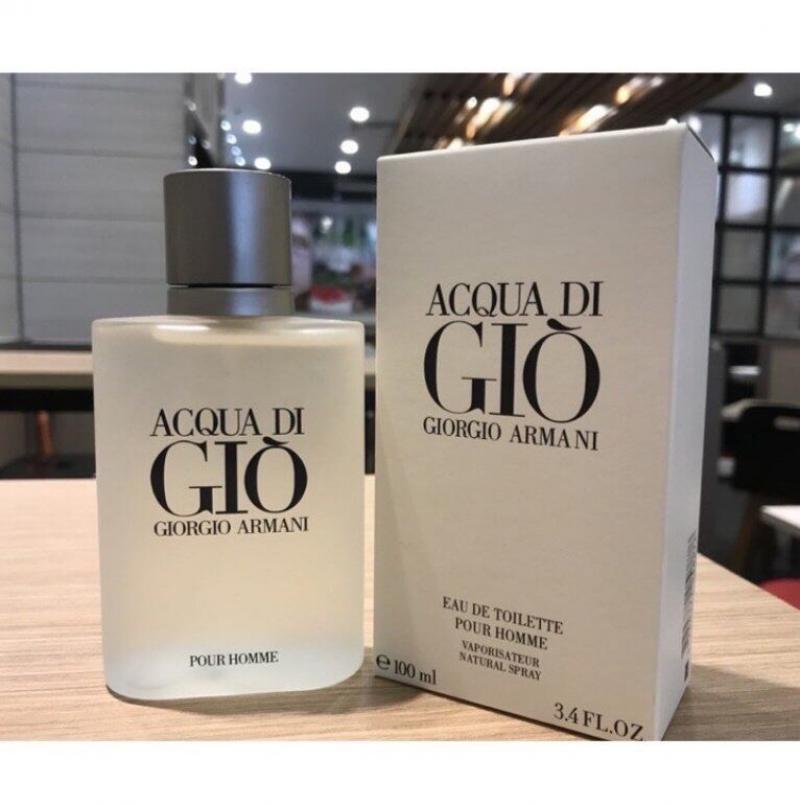 Nước hoa Giorgio Armani Acqua Di Gio Pour Homme EDT (Giờ trắng) chính hãng.