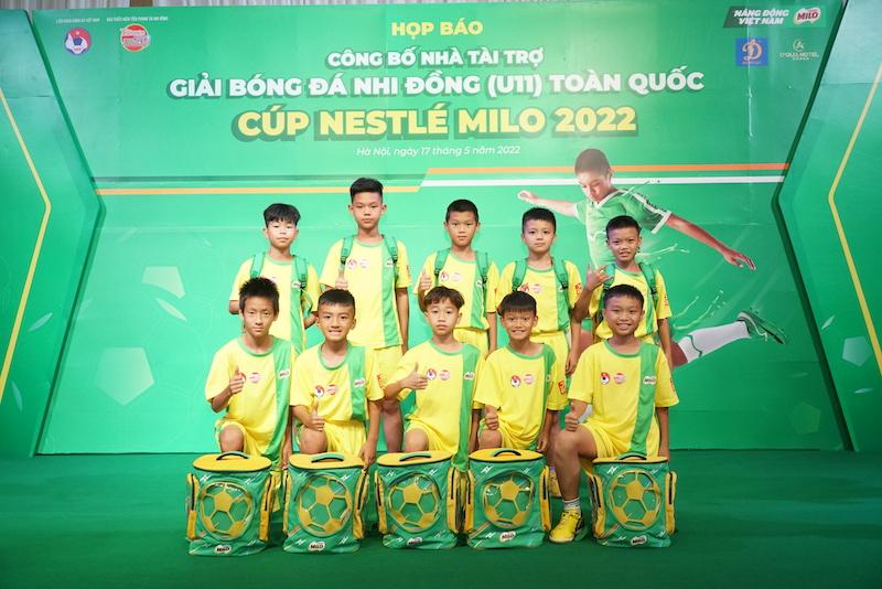 Giải Bóng đá Nhi đồng (U11) toàn quốc 2022 – Cúp Nestlé MILO chứng kiến sự tham gia vượt trội lên tới 46 đội bóng nhi đồng