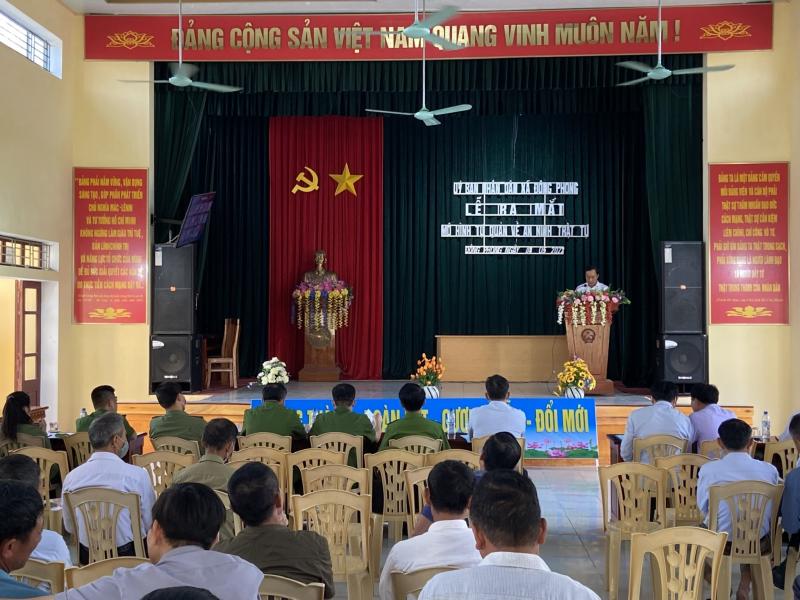 Quán triệt việc phân cấp đăng ký xe cho công an cấp huyện, xã tại tỉnh Thái Bình
