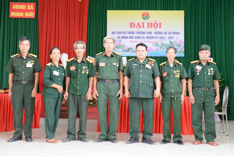 Ban chấp hành Hội Trường Sơn xã Minh Đức nhiệm kỳ III (2022-2027)