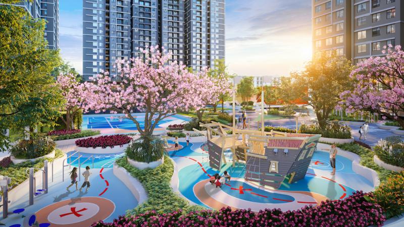 Căn hộ Hà Nội tiếp tục gia tăng sức nóng (Ảnh phối cảnh dự án Hanoi Melody Residences) 