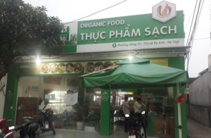 Hà Tĩnh: Cửa hàng thực phẩm sạch Organic food bán hàng không sạch
