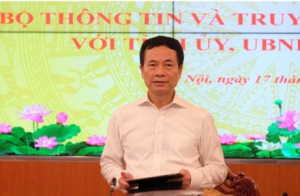 Bộ trưởng Bộ TT&TT Nguyễn Mạnh Hùng gợi ý Bến Tre có thể trở thành 