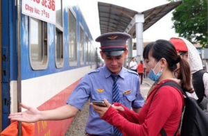 Đường sắt triển khai mua vé tàu qua ứng dụng trên điện thoại