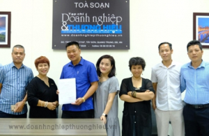 Tạp chí Doanh nghiệp và Thương hiệu có thêm các tân Phó trưởng ban