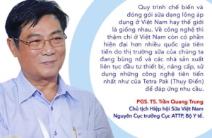 Sữa dạng lỏng đóng hộp là thực phẩm tiện lợi