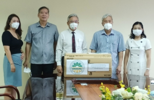 Hiệp hội (VARISME) trao tặng khẩu trang N95 tới Trung tâm Y tế dự phòng Hà Nội