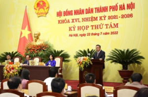 Đồng chí Trần Sỹ Thanh được bầu làm Chủ tịch UBND thành phố Hà Nội với 100% phiếu tán thành