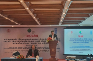 Cải thiện chính sách thu hút đầu tư tư nhân trong hoạt động thích ứng với biến đổi khí hậu