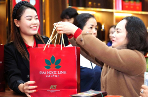 Sâm Ngọc Linh Kon Tum K5 ra mắt khách hàng tại Yên Bái   