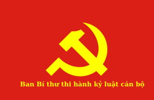 Ban Bí thư thi hành kỷ luật cán bộ 