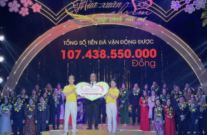 Tiếp nhận hơn 107 tỷ đồng “Chắp cánh ước mơ” cho trẻ em khó khăn