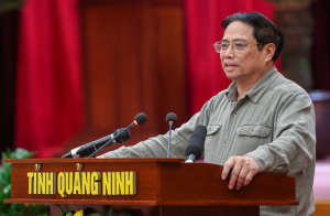 Thủ tướng Phạm Minh Chính: Quảng Ninh phải thoát ra khỏi những cái cũ, không ngừng đổi mới sáng tạo