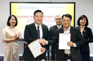 Viện Chiến lược chuyển đổi số ký kết hợp tác với Trường Đào tạo, Bồi dưỡng cán bộ quản lý TT&TT