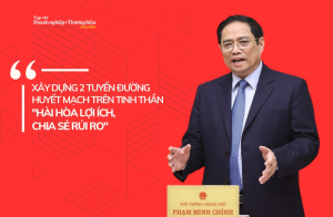 Xây dựng 2 tuyến đường huyết mạch trên tinh thần 