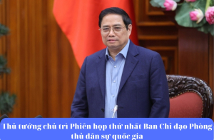 Thủ tướng chủ trì Phiên họp thứ nhất Ban Chỉ đạo Phòng thủ dân sự quốc gia