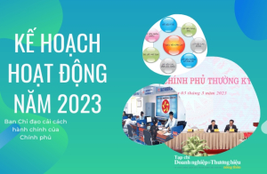 Ban hành Kế hoạch hoạt động năm 2023 của Ban Chỉ đạo cải cách hành chính
