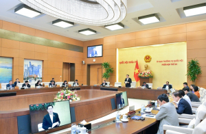 Bế mạc Phiên họp thứ 22 của Ủy ban Thường vụ Quốc hội