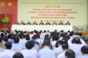 Hội nghị quán triệt, triển khai các quy định của Ban Bí thư về công tác báo chí - xuất bản