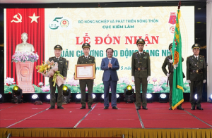 Cục Kiểm lâm kỷ niệm 50 năm thành lập và đón nhận Huân chương Lao động hạng Nhất