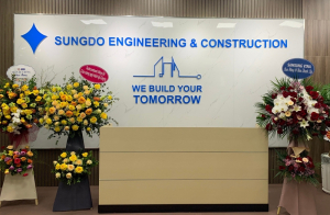 Công ty TNHH Sungdo Eng Việt Nam: Tự hào ghi dấu ấn trên nhiều công trình