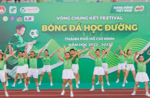 Gần 200 đội bóng tham gia tranh tài tại Vòng chung kết Giải bóng đá học đường Thành phố Hồ Chí Minh
