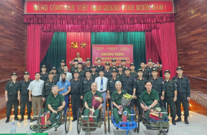 Chiến dịch Thanh niên Cảnh sát cơ động tình nguyện Hè năm 2023 hướng tới kỷ niệm 76 năm ngày Thương binh - Liệt sĩ