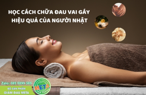 Học cách chữa đau vai gáy cực kỳ hiệu quả của người Nhật
