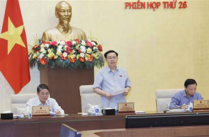 Khai mạc Phiên họp thứ 26 của Ủy ban Thường vụ Quốc hội