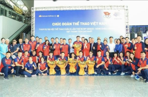 Đoàn Thể thao Việt Nam lên đường tranh tài tại ASIAD 19