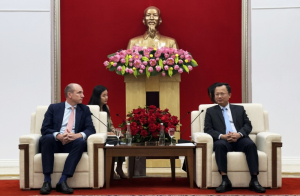 Quảng Ninh: Lãnh đạo tỉnh tiếp nhà đầu tư trong lĩnh vực hàng không