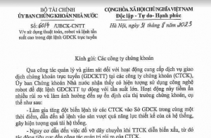 UBCKNN ra “tối hậu thư” cho các công ty chứng khoán