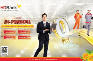 Happy Di- Payroll: Gói chi lương siêu ưu đãi cho doanh nghiệp và người lao động