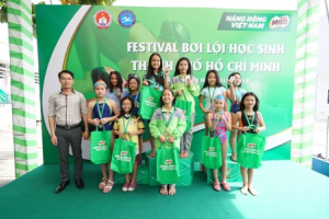 Festival Bơi lội học sinh TP. HCM năm học 2017-2018