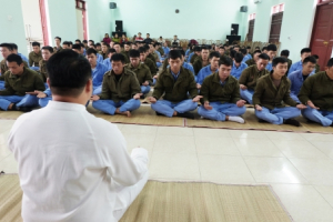 MASTER LÊ THÁI BÌNH ĐƯA “THIỀN CỦA NGƯỜI VIỆT” VÀO TRUNG TÂM CAI NGHIỆN VÀ TRUNG TÂM KHUYẾT TẬT Ở THANH HÓA - HÀ TĨNH