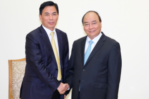 Thủ tướng tiếp Chủ tịch Tập đoàn Giai Nguyên (Hong Kong, Trung Quốc)