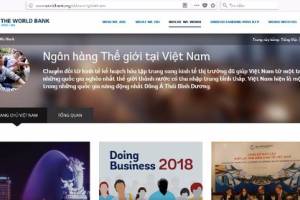 WB lên tiếng về một trang web gần giống trang web của WB tại Việt Nam