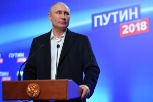 Putin tái đắc cử tổng thống Nga