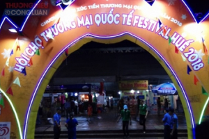 Khai mạc Hội chợ thương mại quốc tế Festival Huế 2018