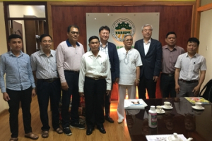 HIỆP HỘI DOANH NGHIỆP NHỎ VÀ VỪA NGÀNH NGHỀ NÔNG THÔN VIỆT NAM LÀM VIỆC VỚI  VIỆN NGHIÊN CỨU MÔI TRƯỜNG  HÀN QUỐC