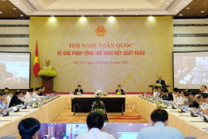 Hội nghị toàn quốc về thúc đẩy xuất khẩu