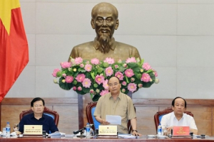 Thủ tướng Nguyễn Xuân Phúc làm việc với các tỉnh đồng bằng sông Cửu Long